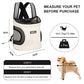 Front Chest Pet Carrier Backpack, Breathable, Hands-Free for Cats and Dogs
