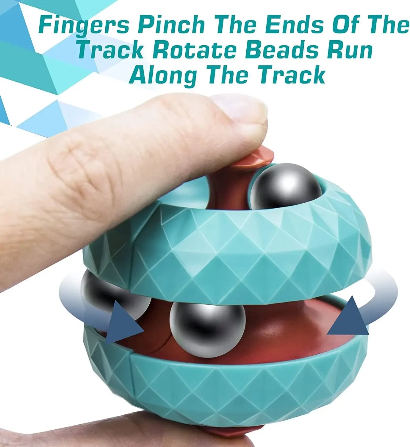 Orbit Ball Fidget Cube, Anti-Stress Sensory Toy for Kids, Focus and Calm