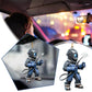Welder Figure Acrylic Car Pendant, Hanging Charm, Keychain and Home Decoration