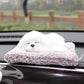 Plush Cat and Dog Dashboard Ornament, Cute Car Interior Decoration, Gift Idea
