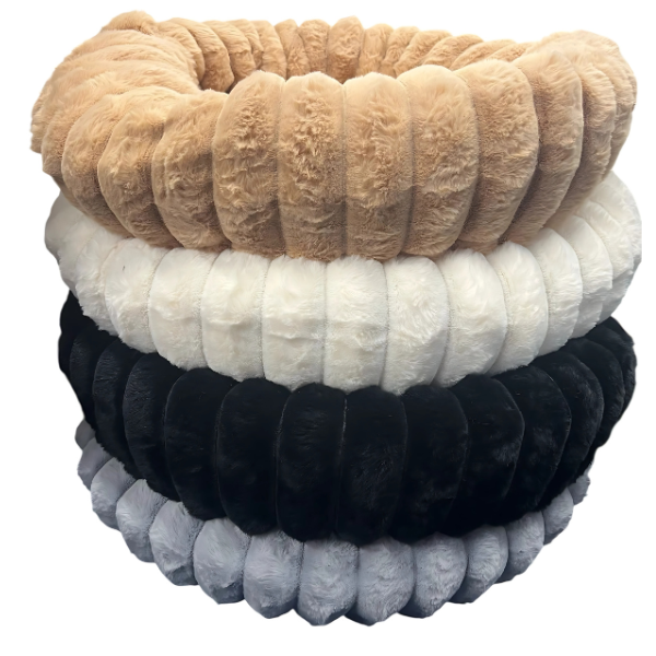 Warm Fleece Cave Bed, Cosy Enclosed Resting Space for Cats and Small Dogs