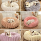 Warm Fleece Cave Bed, Cosy Enclosed Resting Space for Cats and Small Dogs