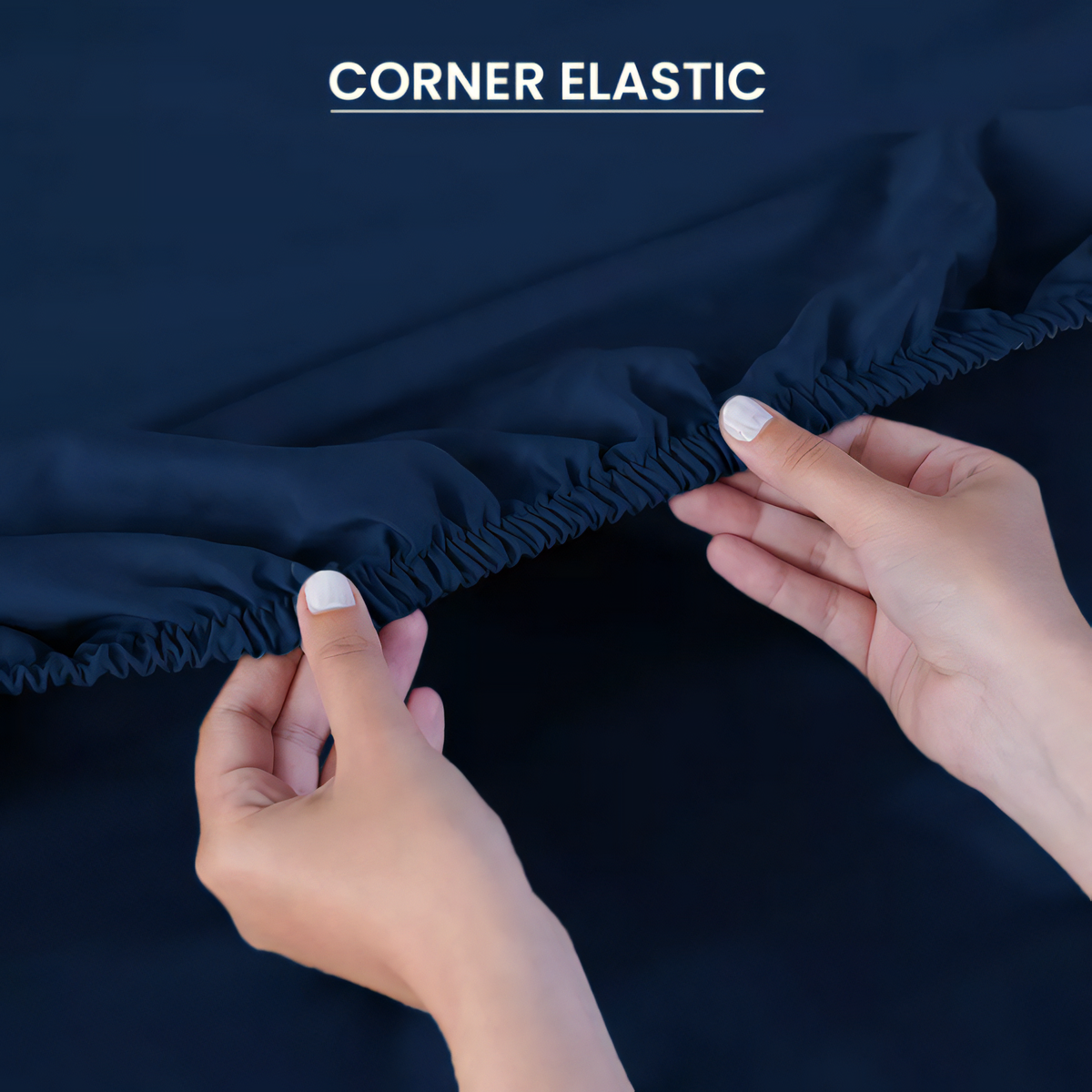 Deep-Fit Bed Sheets, 40cm Extra Deep, T200 Cotton Blend