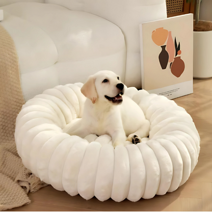 Warm Fleece Cave Bed, Cosy Enclosed Resting Space for Cats and Small Dogs