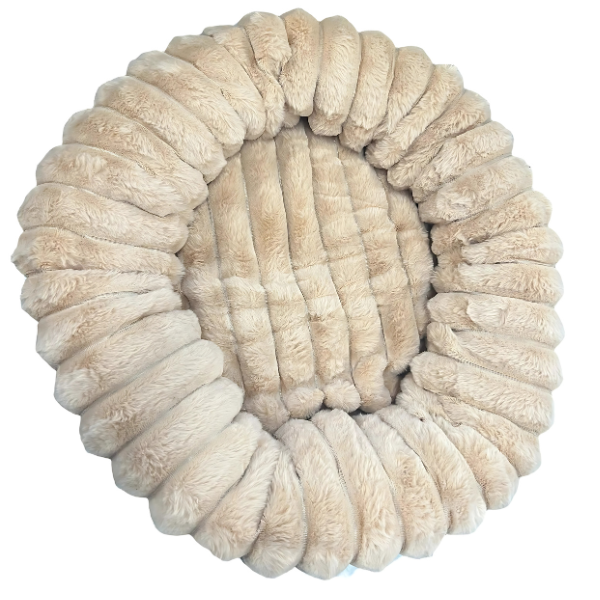 Warm Fleece Cave Bed, Cosy Enclosed Resting Space for Cats and Small Dogs