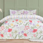 Reversible Microfiber Duvet Cover Set with Pillowcases, Super Soft, Easy Care