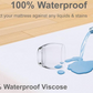 Waterproof Mattress Protector, Breathable, Noiseless, Machine Washable