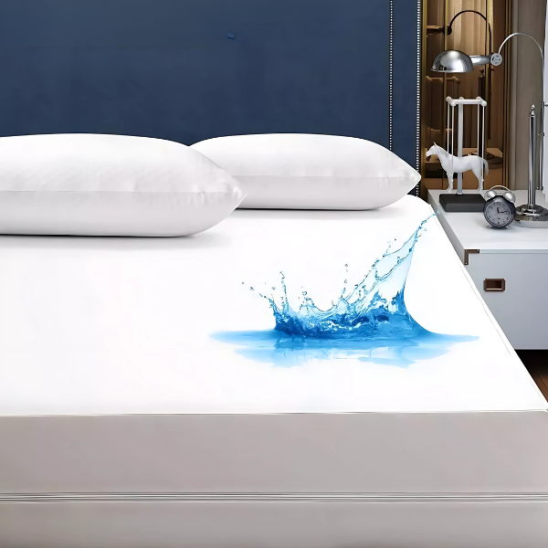 Waterproof Mattress Protector, Breathable, Noiseless, Machine Washable