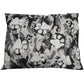 Large Dog Bed with Removable Zipped Cover, Washable Cushion for Big Dogs