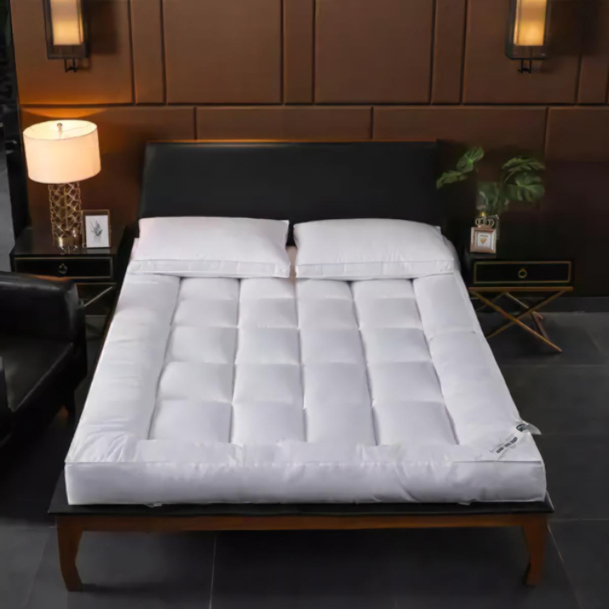 Microfiber Mattress Topper, Plush Comfort Layer for Better Sleep