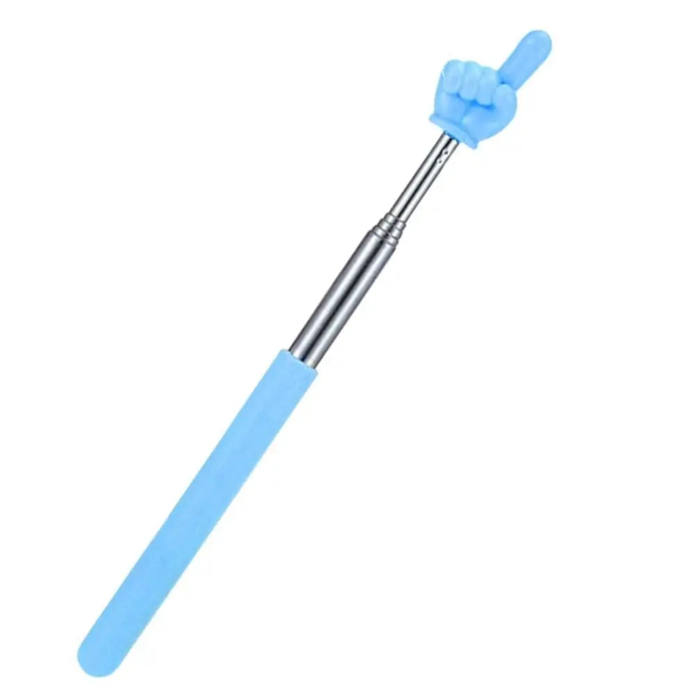 Retractable Finger Pointer Stick, Stainless Steel, Telescopic, Teachers and Presenters