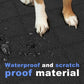 Dog Back Seat Extender Cover, Waterproof Hard Bottom, Safety Hammock for Dogs