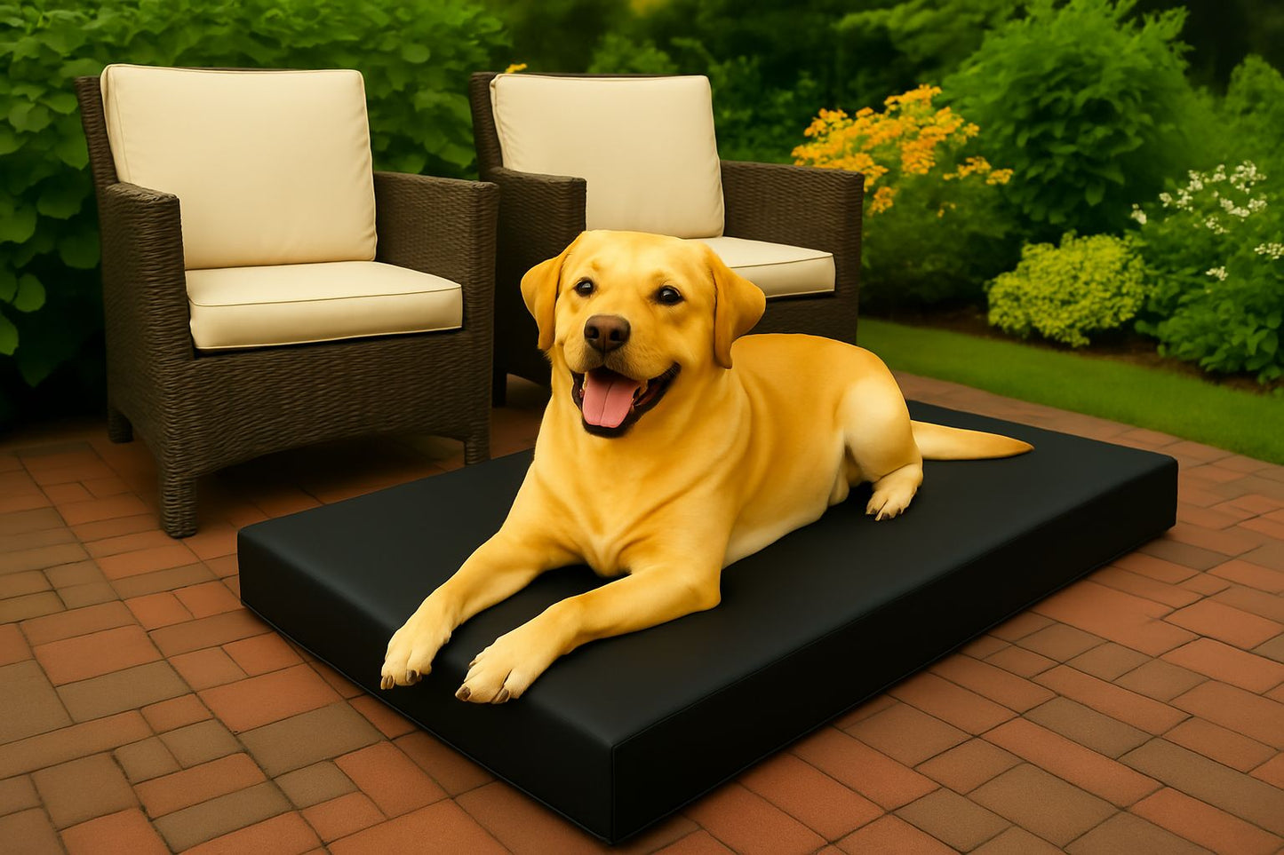 Heavy Duty Waterproof Dog Bed, Durable Crate Mattress for Puppies and Dogs
