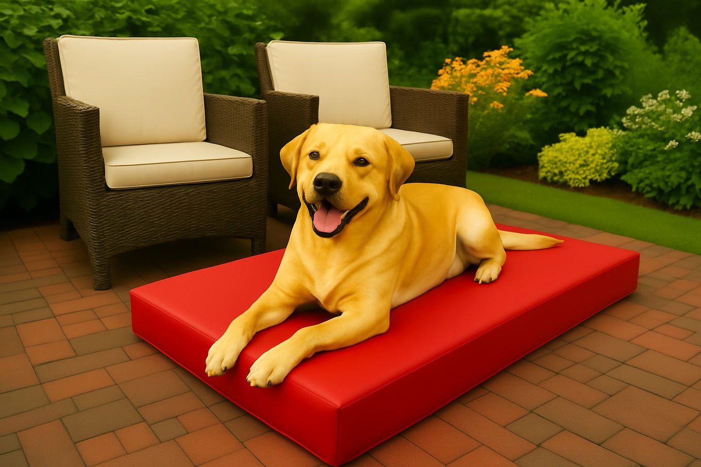 Heavy Duty Waterproof Dog Bed, Durable Crate Mattress for Puppies and Dogs