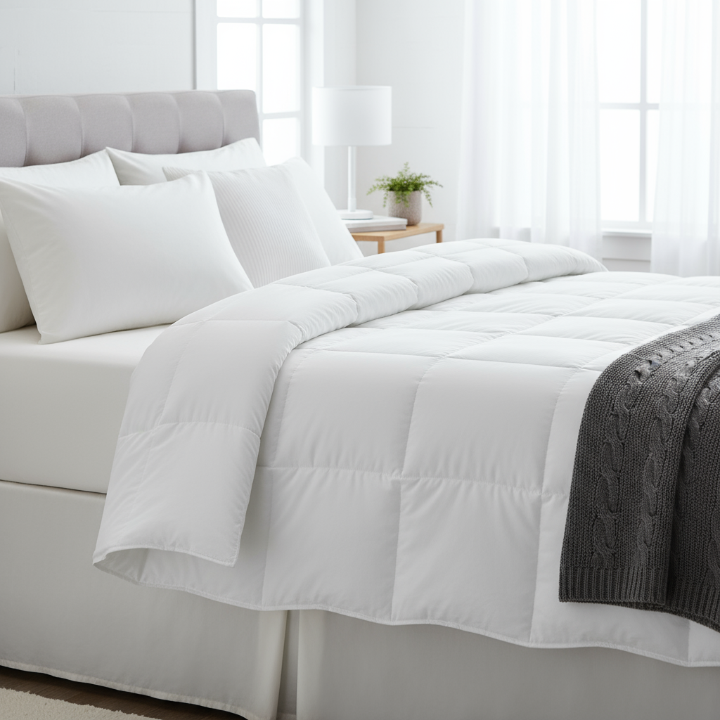 Hotel-Quality Duvet, Extra Soft, All-Season Bounce-Back Comfort