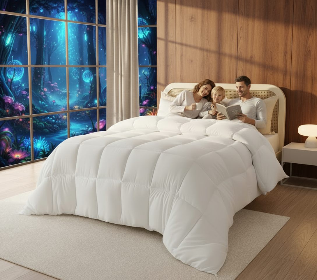 Hotel-Quality Duvet, Extra Soft, All-Season Bounce-Back Comfort