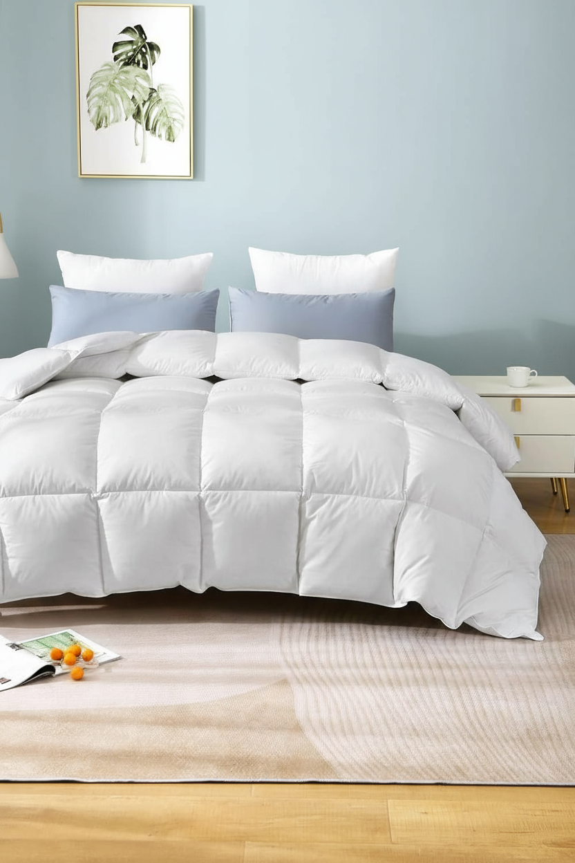 Hotel-Quality Duvet, Extra Soft, All-Season Bounce-Back Comfort