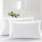 Hotel-Quality Pillows, Pack of 2, Standard UK Size, Cooling Microfiber