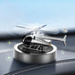 Solar-Powered Airplane Car Air Freshener, Dashboard Ornament and Perfume Diffuser