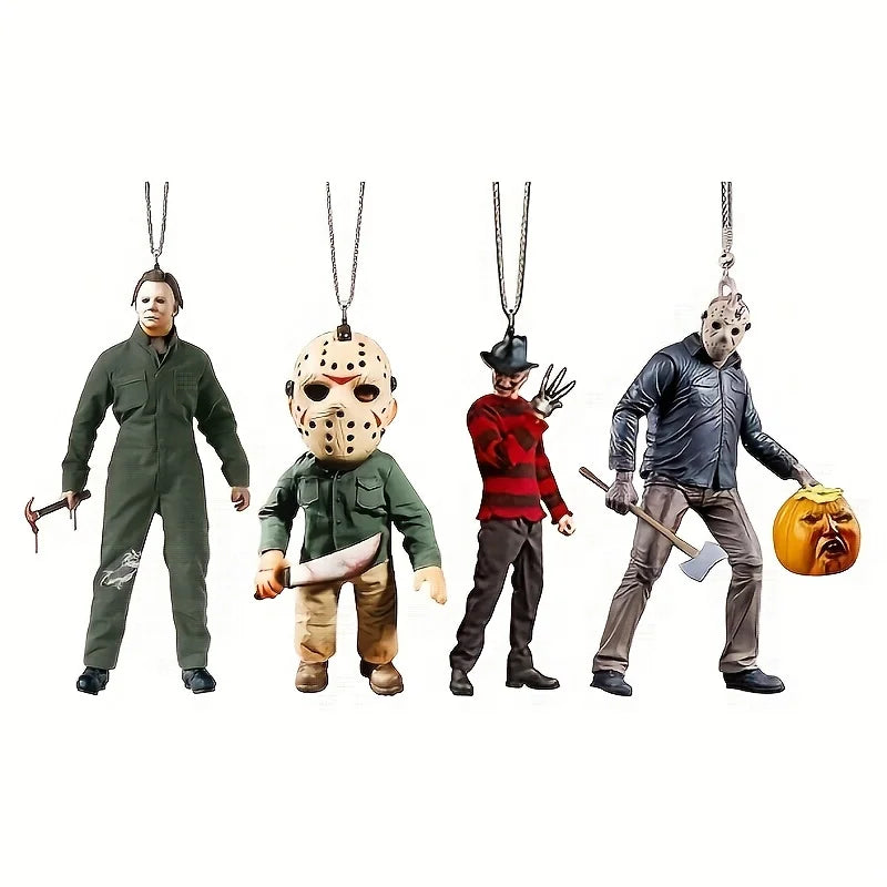 Vintage Movie Figure Acrylic Pendant, Car Charm, Keychain and Bag Decoration