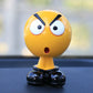 Bobblehead Expression Doll Car Ornament, Cute Cartoon Dashboard Decoration
