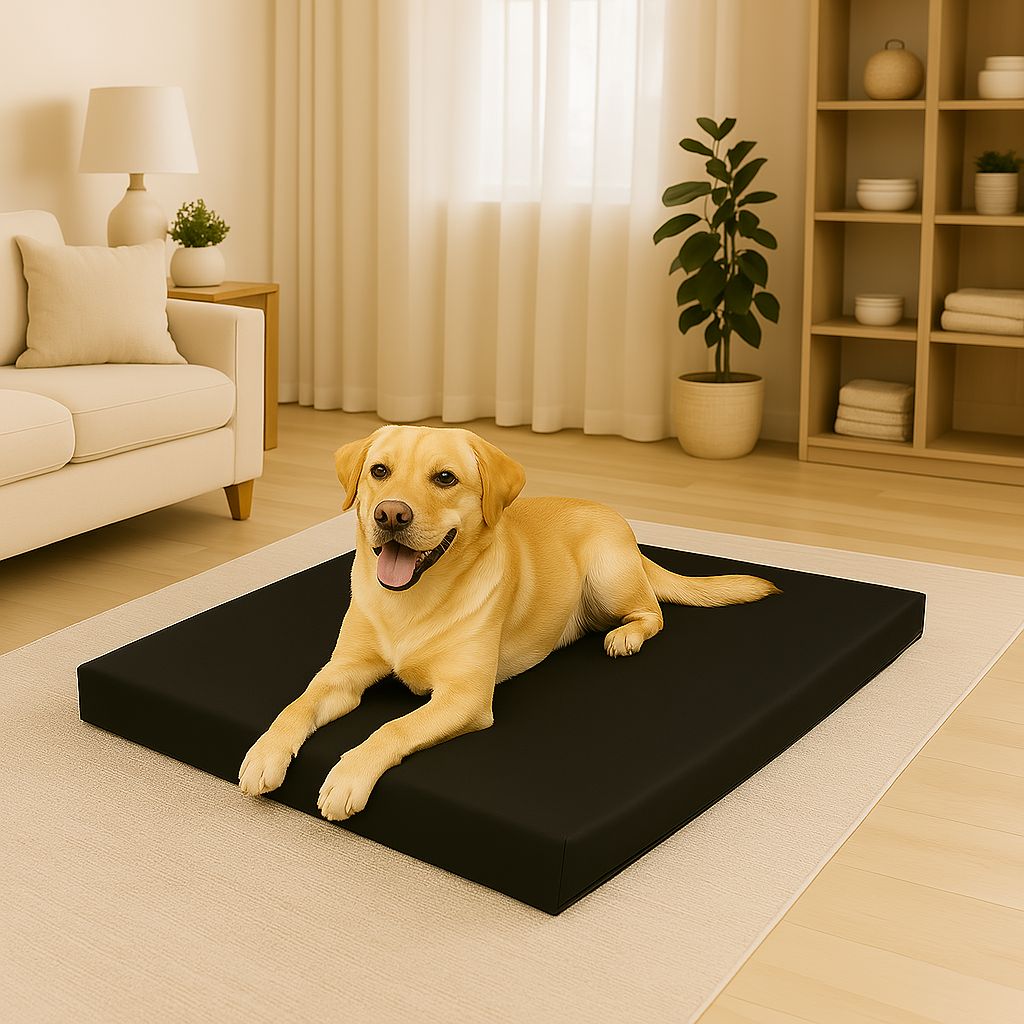 Heavy Duty Waterproof Dog Bed, Durable Crate Mattress for Puppies and Dogs