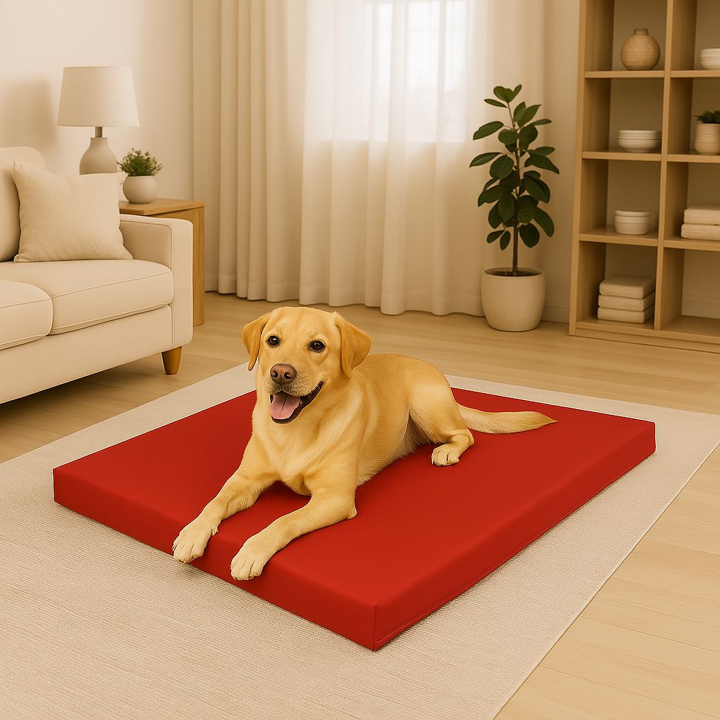 Heavy Duty Waterproof Dog Bed, Durable Crate Mattress for Puppies and Dogs