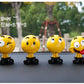 Bobblehead Expression Doll Car Ornament, Cute Cartoon Dashboard Decoration