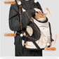 Front Chest Pet Carrier Backpack, Breathable, Hands-Free for Cats and Dogs