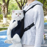 Pet Travel Tote Bag, Portable Messenger Style Carrier for Cats and Dogs
