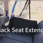 Dog Back Seat Extender Cover, Waterproof Hard Bottom, Safety Hammock for Dogs