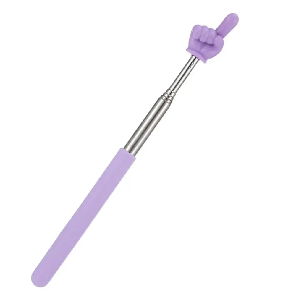 Retractable Finger Pointer Stick, Stainless Steel, Telescopic, Teachers and Presenters
