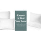 Hotel-Quality Pillows, Pack of 2, Standard UK Size, Cooling Microfiber
