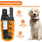 Remote Dog Training Collar, 1000m Range, Rechargeable, Waterproof, Beep, Vibration and Shock