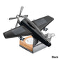 Solar-Powered Airplane Car Air Freshener, Dashboard Ornament and Perfume Diffuser